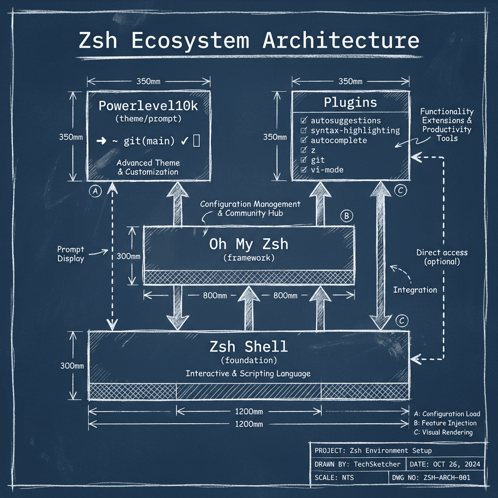 Zsh 生态架构