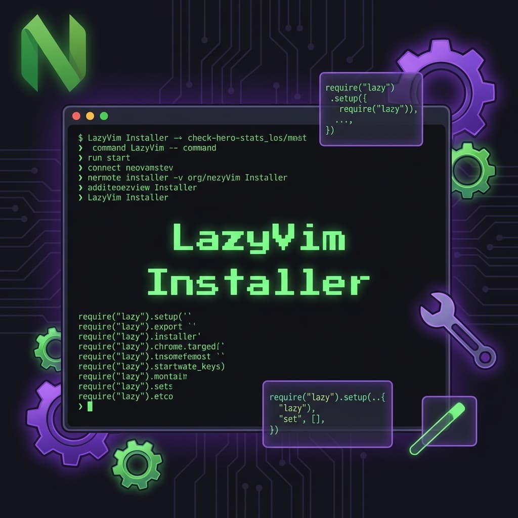 LazyVim 一键安装工具
